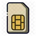 SIM Tarjeta Chip Icono