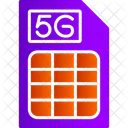 Tarjeta Sim 5G  Icon