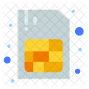 Tarjeta SIM  Icono