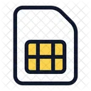Tarjeta Co Sim Tarjeta Sim Sim Icono