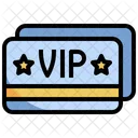 Tarjeta VIP  Icono