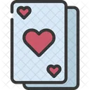 Tarjetas de corazones  Icon