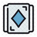 Tarjeta De Diamante Tarjetas De Poquer Tarjeta Icon
