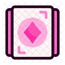 Tarjeta De Diamante Tarjetas De Poquer Tarjeta Icon