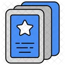 Tarjetas De Estrellas Tarjetas De Juego Tarjetas De Membresia Icon