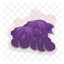 Taro Steamed Sweet Icon