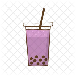 Taro Bubble Tea  Icon