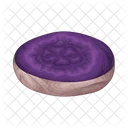 Taro Donut Food Icon