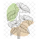 Botanical Leaf Tree Icon