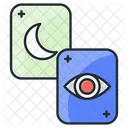 Tarot Card Gothic Fortune Telling Icon
