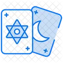 Tarot Card Star Icon