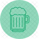 Jarra De Cerveza Letreros De Neon Taza Icono