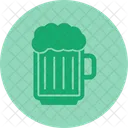 Jarra De Cerveza Letreros De Neon Taza Icono