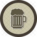 Jarra De Cerveza Letreros De Neon Taza Icono
