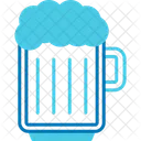 Jarra De Cerveza Letreros De Neon Taza Icono