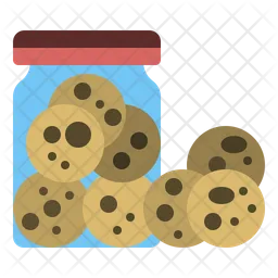 Tarro de galletas  Icono