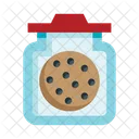 Tarro de galletas  Icono