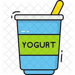 Tarro de yogur  Icono