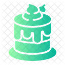 Tart Sweet Cake Icon
