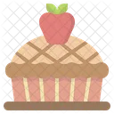 Tarta de manzana  Icono