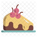 Tarta De Queso Queso Pastel Icono