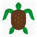 Tartaruga Aquario Vida Ícone