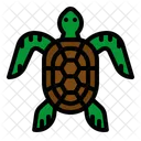 Tartaruga Aquario Vida Ícone