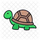 Linha Cheia De Tartaruga Icon