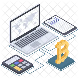 Tasa de bitcoin  Icono