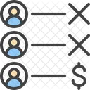 Tasa de conversión  Icono