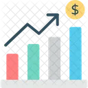 Tasa De Crecimiento Aumento Crecimiento Empresarial Icono