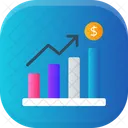 Tasa De Crecimiento Aumento Crecimiento Empresarial Icon