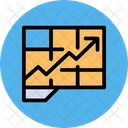 Tasa De Crecimiento Grafico De Barras Crecimiento Empresarial Icon