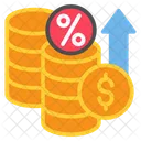Inflacion Inversion Finanzas Icon