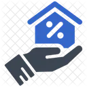 Casa Hipoteca Prestamo Inmobiliario Icono