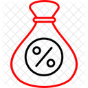Tasa De Interes Del Prestamo Interes En Linea Icono