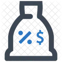 Tasa Prestamo Dinero Icon