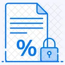 Tasa De Interes Fija Beneficio Fijo Rentabilidad Fija Icon