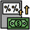 Tasa De Interes Ingresos Efectivo Icon