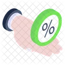 Tasa De Interes Tasa De Beneficio Descuento Icon