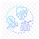 Tasa De Interes Prestada Depositada Icon