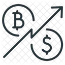 Bitcoin Criptomoneda Dolar Icon