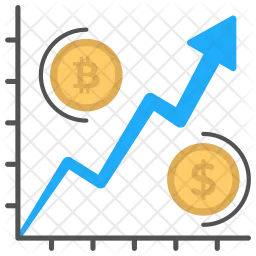 Tasa de USD frente a Bitcoin  Icono