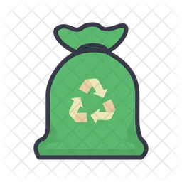 Tasche recyceln  Symbol