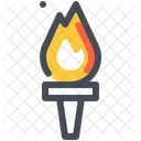 Fackel Feuer Flamme Symbol