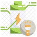 Taschenlampenbatterie  Icon