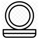 Taschenspiegel Symbol