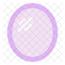 Taschenspiegel Kosmetik Beauty Tool Symbol