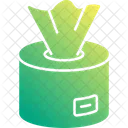 Taschentuchbox Icon