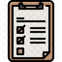 Task List Clip Board Icon